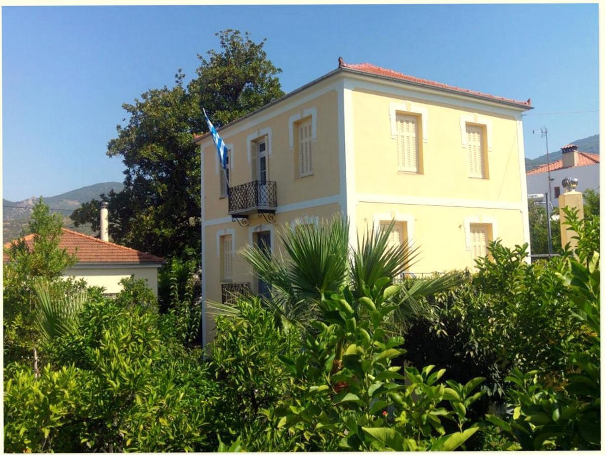 Archontiko Tsaknaki Manolia Hotel Áno Lekhónia Bagian luar foto